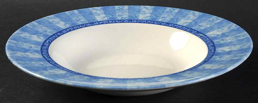 Waterfall Large Rim Soup Bowl by Johnson Brothers-1