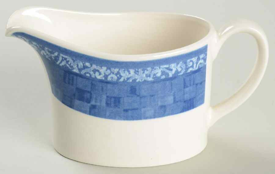 Ice Blue Creamer by Johnson Brothers-1