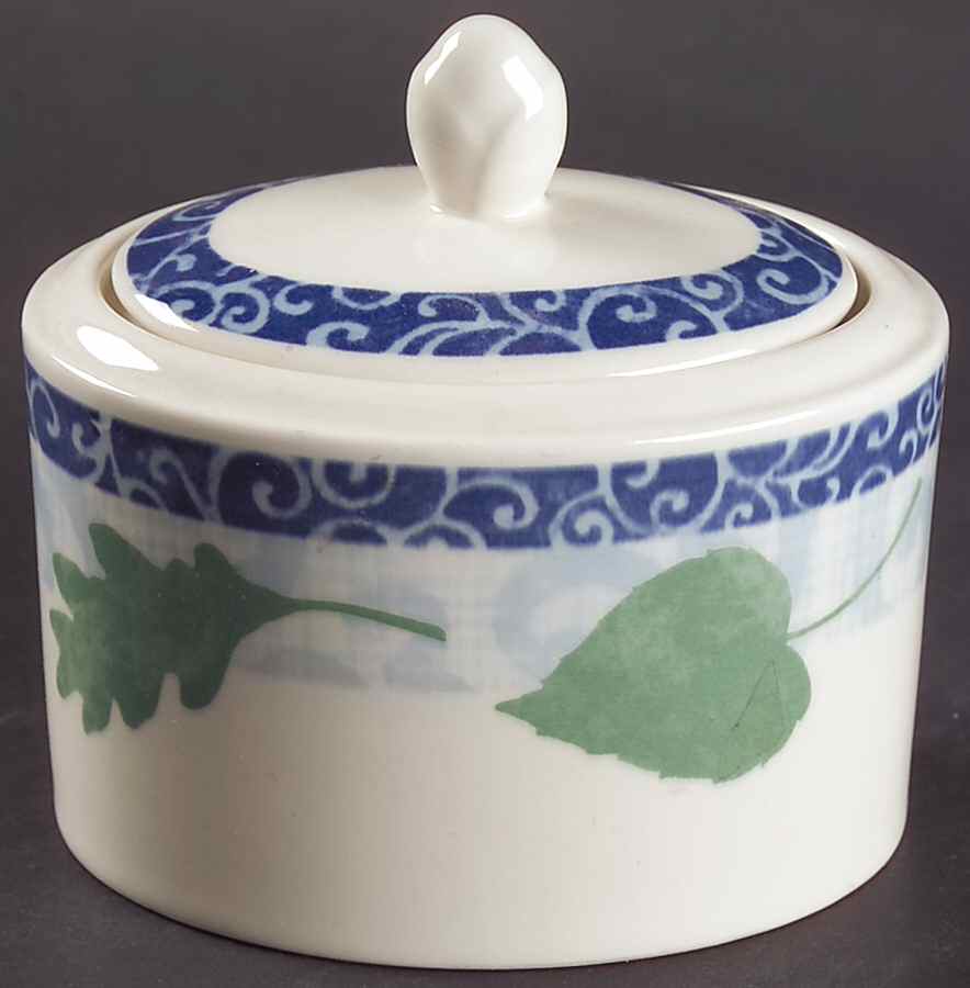 Windfall Sugar Bowl & Lid by Johnson Brothers-1