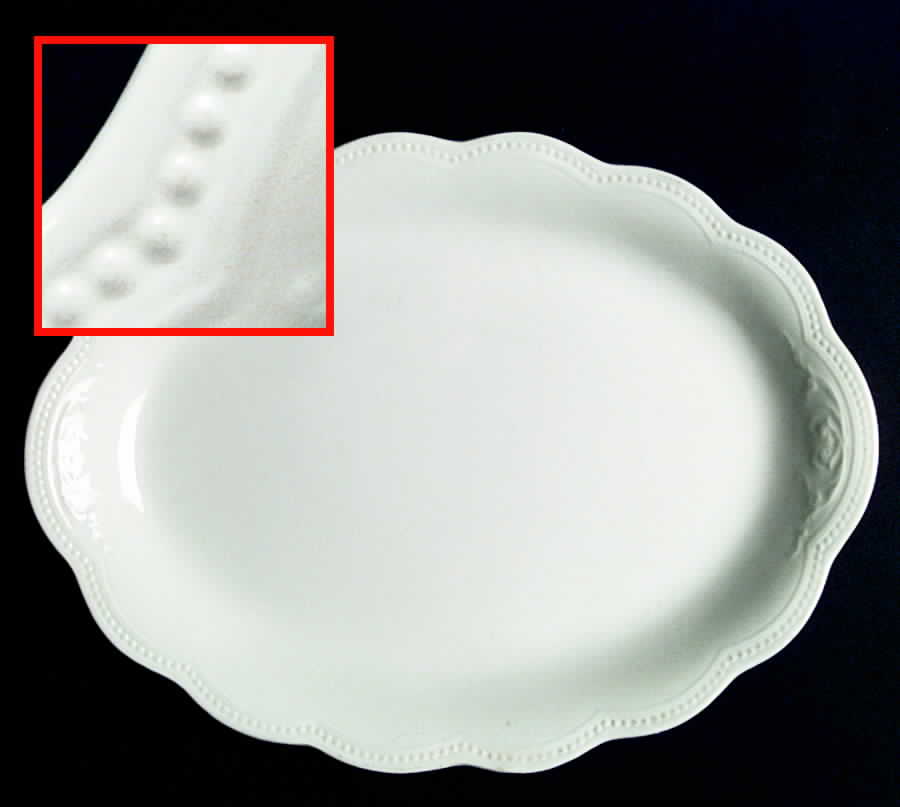 Ermine 14" Oval Serving Platter by Johnson Brothers-1