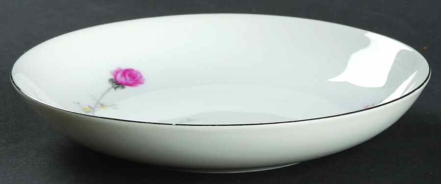 Platinum Rose Fruit/Dessert (Sauce) Bowl by Japan-1