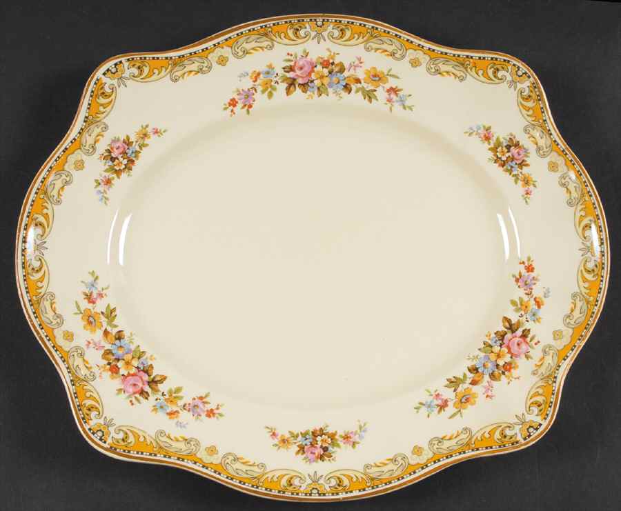 Autumn 12" Oval Serving Platter by Johnson Brothers-1