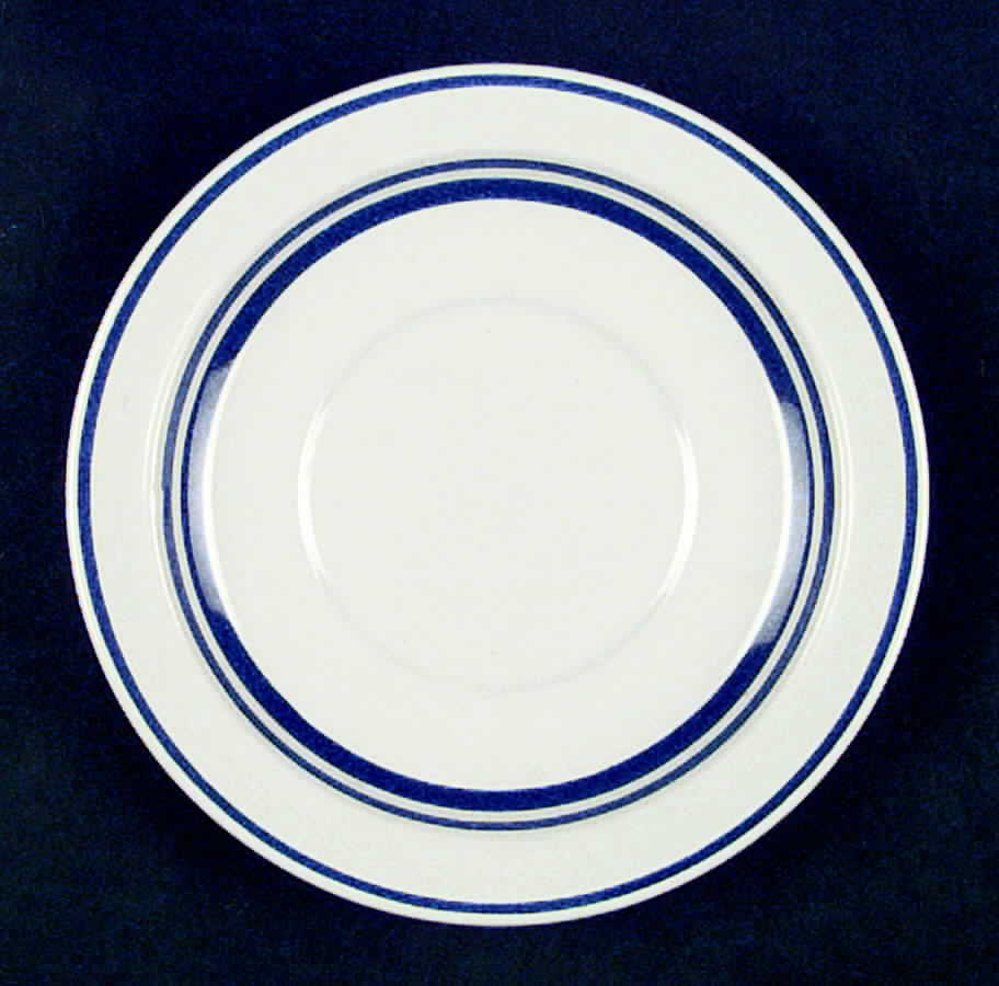 Circle Blue Saucer by Jepcor-1