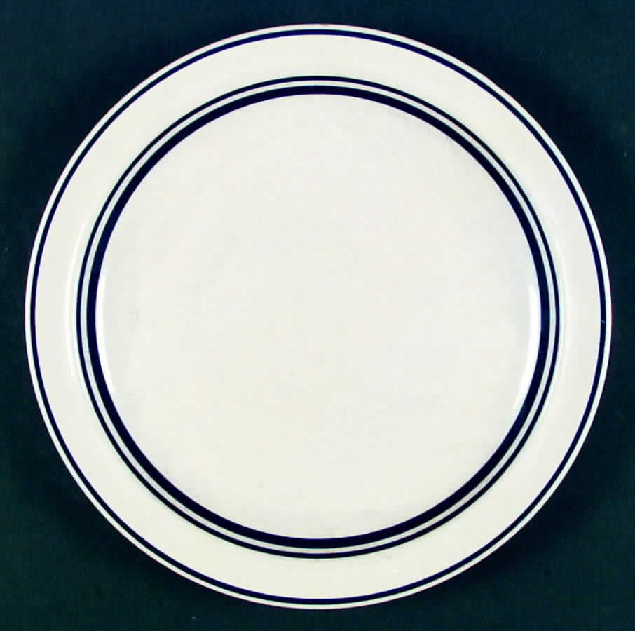 Circle Blue Dinner Plate by Jepcor-1