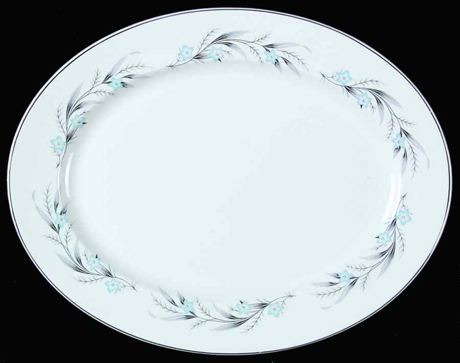 JB357 12" Oval Serving Platter by Johnson Brothers-1