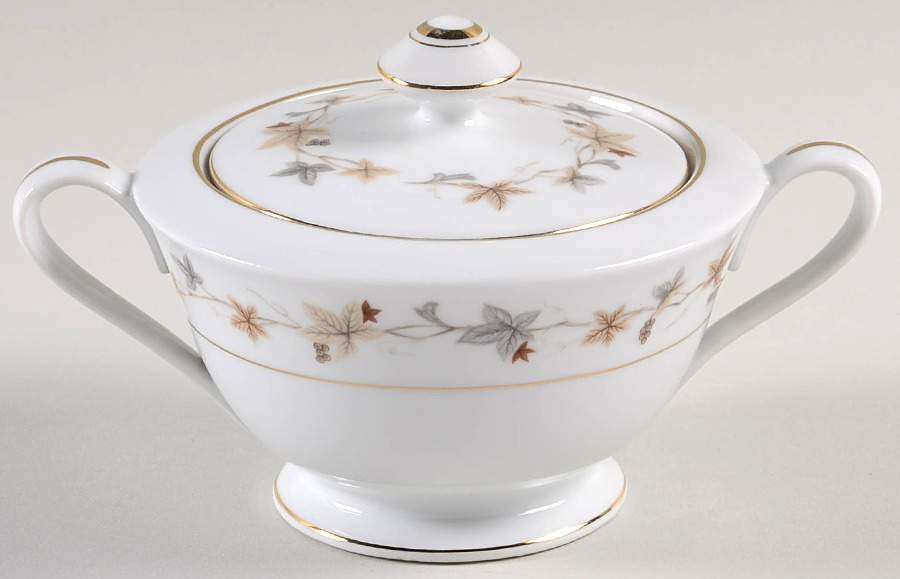 Devon Sugar Bowl & Lid by Japan-1