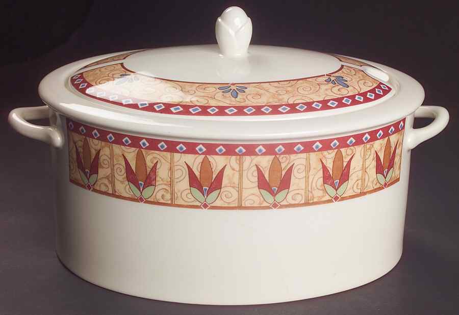 Papyrus Tureen &  Lid by Johnson Brothers-1