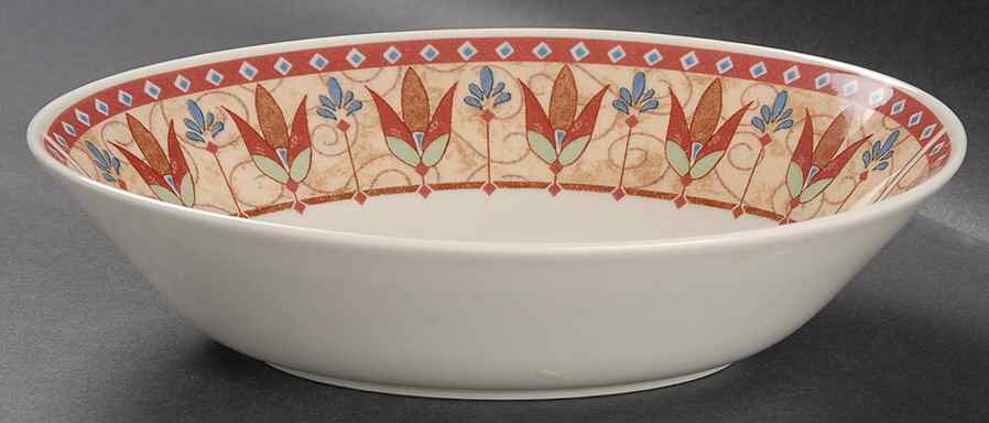 Papyrus 9" Oval Vegetable Bowl by Johnson Brothers-1