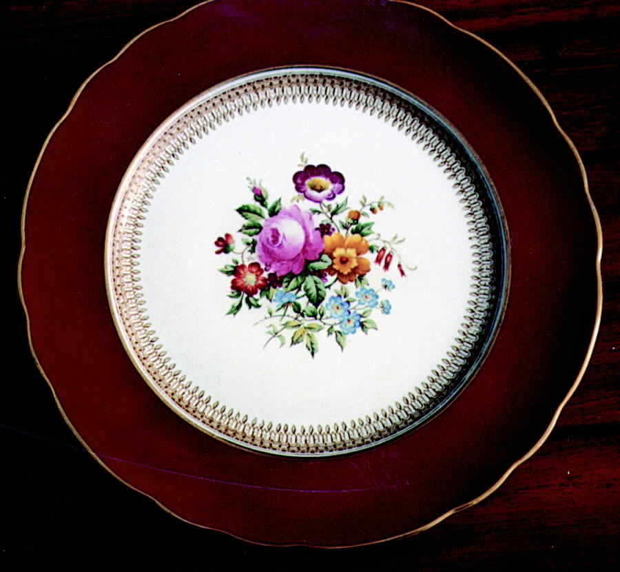 JON24 Dinner Plate by George Jones & Sons-1