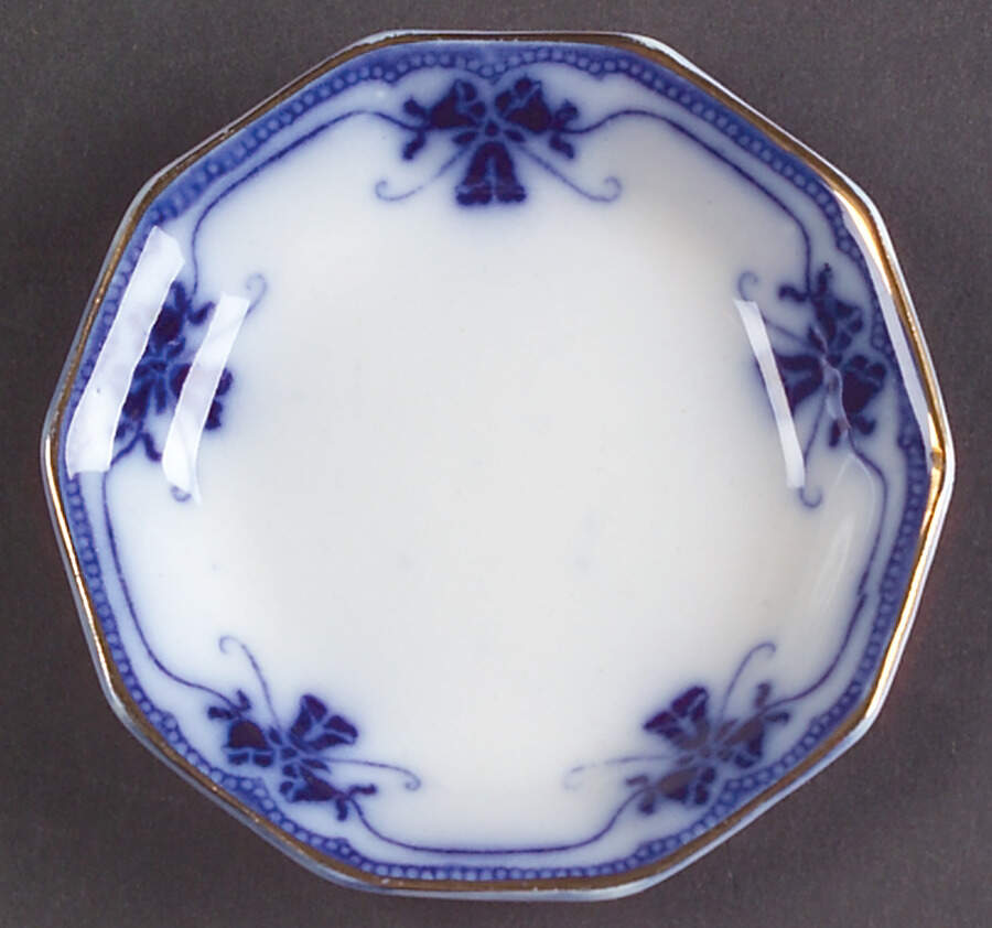 Royston (Gold Trim) Butter Pat by Johnson Brothers-1
