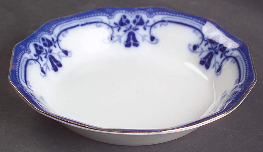 Royston (Gold Trim) Fruit/Dessert (Sauce) Bowl by Johnson Brothers-1