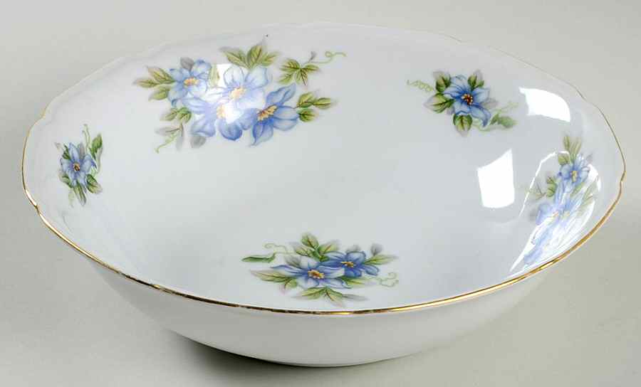 Blue Violet 9" Round Vegetable Bowl by ACI-1