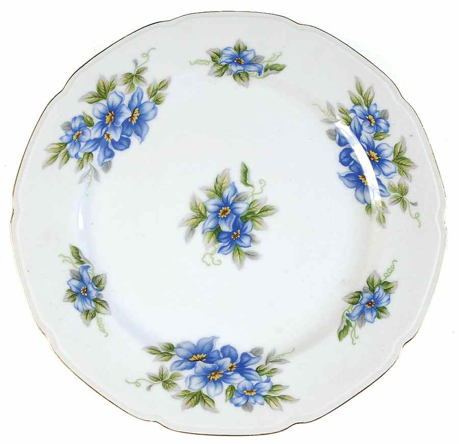 Blue Violet Dinner Plate by ACI-1