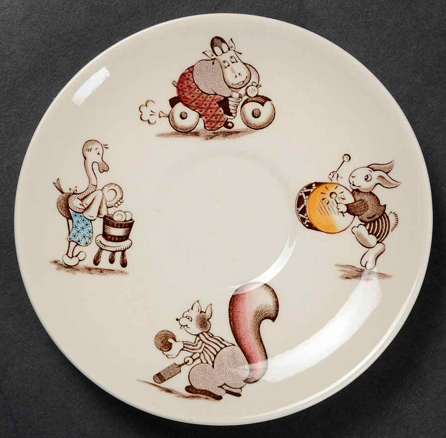 Playtime Saucer by Johnson Brothers-1
