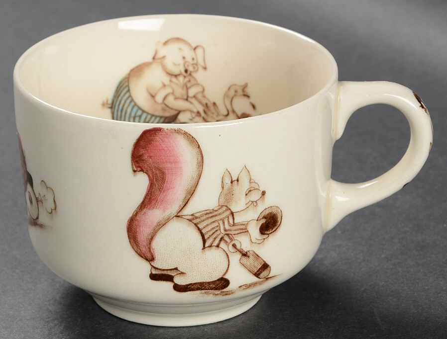 Playtime Flat Cup by Johnson Brothers-1