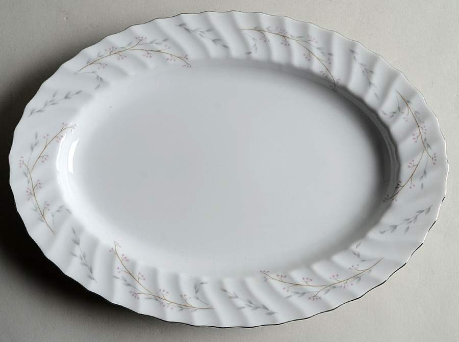 Springfield 12" Oval Serving Platter by M Japan-1