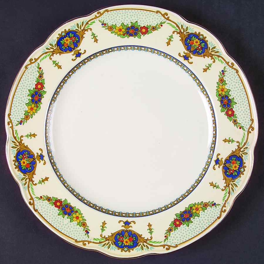 The Barclay Dinner Plate by George Jones & Sons-1