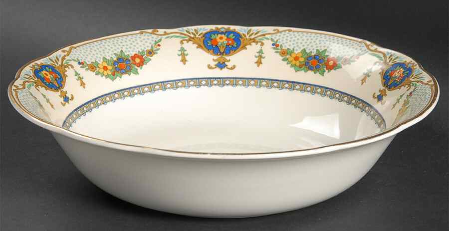 The Barclay 9" Round Vegetable Bowl by George Jones & Sons-1