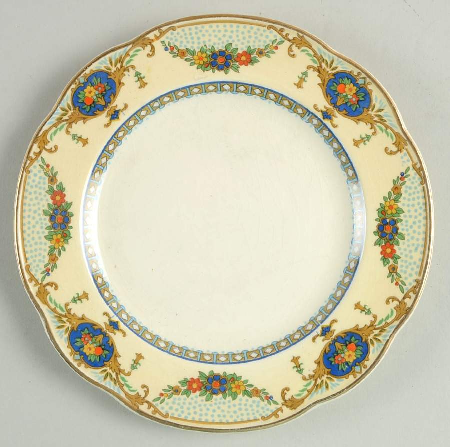 The Barclay Dessert/Pie Plate by George Jones & Sons-1
