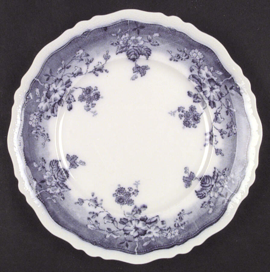 Clayton (Flow Blue, No Trim) Dinner Plate by Johnson Brothers-1