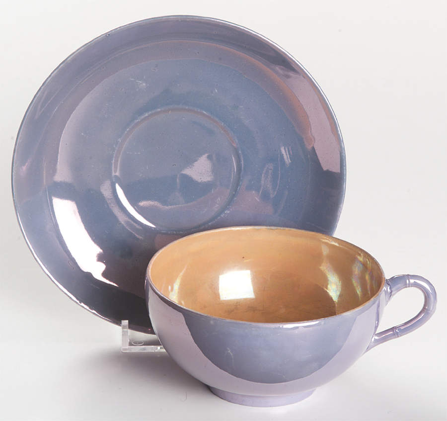 JAP117 Flat Cup & Saucer Set by Japan-1