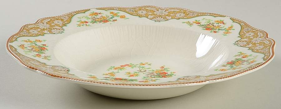 Mentone Rim Soup Bowl by Johnson Brothers-1
