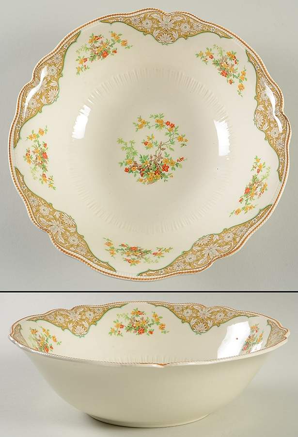 Mentone 9" Round Vegetable Bowl by Johnson Brothers-1