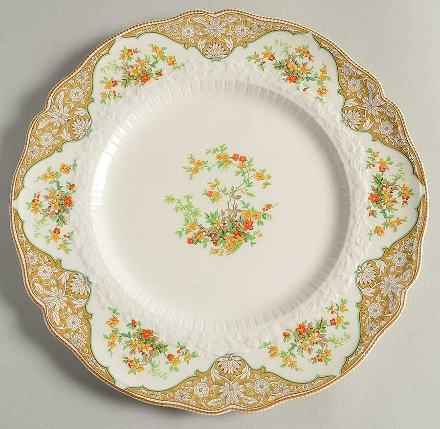Mentone Dinner Plate by Johnson Brothers-1