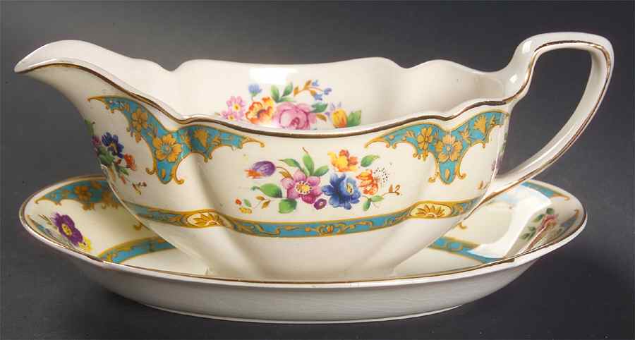 Belgravia Gravy Boat & Underplate/Relish by Johnson Brothers-1