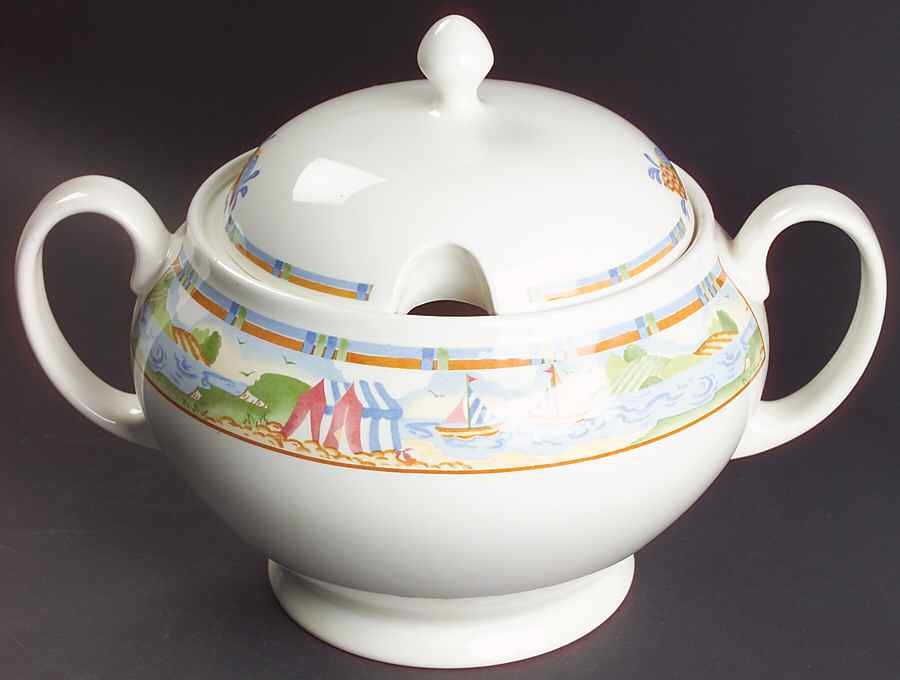 Seaside Tureen &  Lid by Johnson Brothers-1