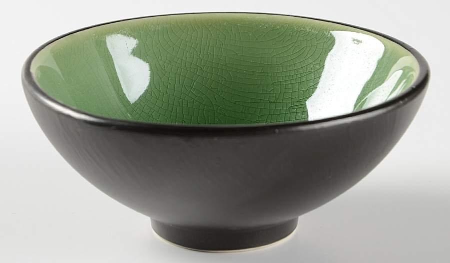 Asian Influence Green (Dark Slate) Rice Bowl by JCPenney-1
