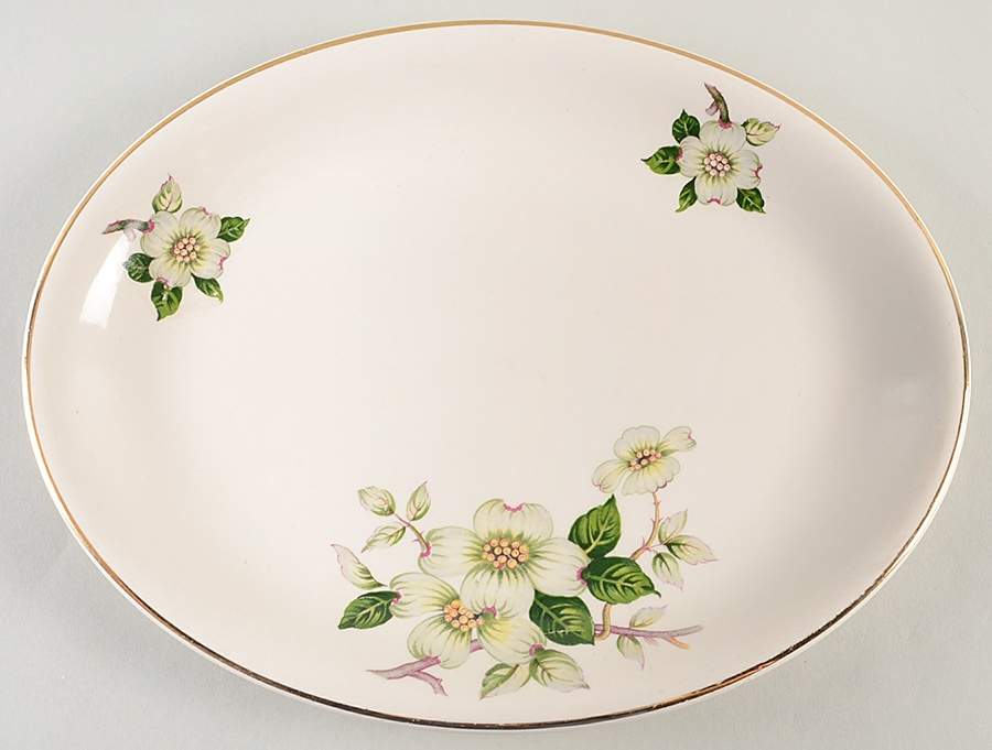 JB406 12" Oval Serving Platter by Johnson Brothers-1