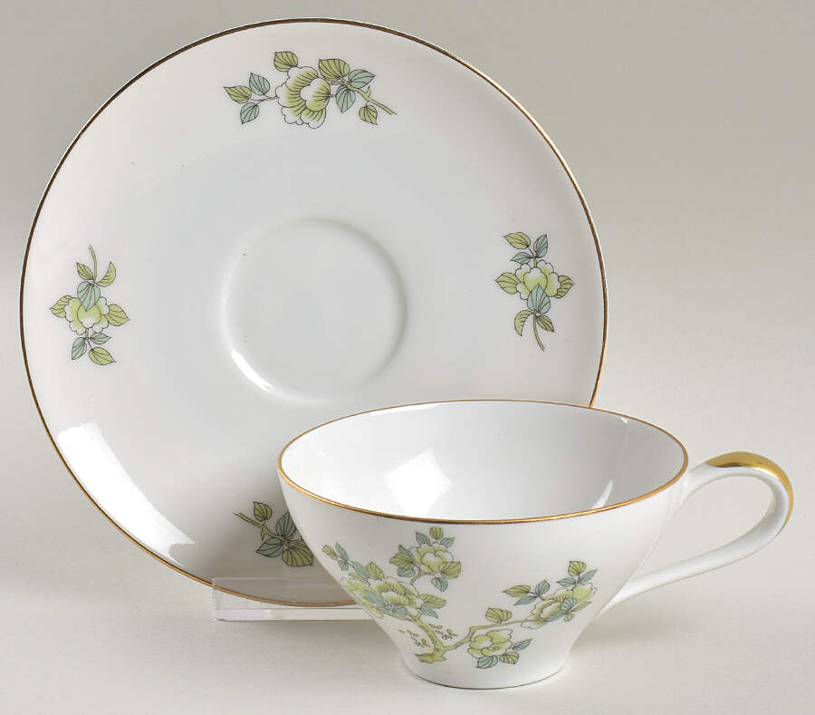 JOH242 Flat Cup & Saucer Set by Johann Haviland-1