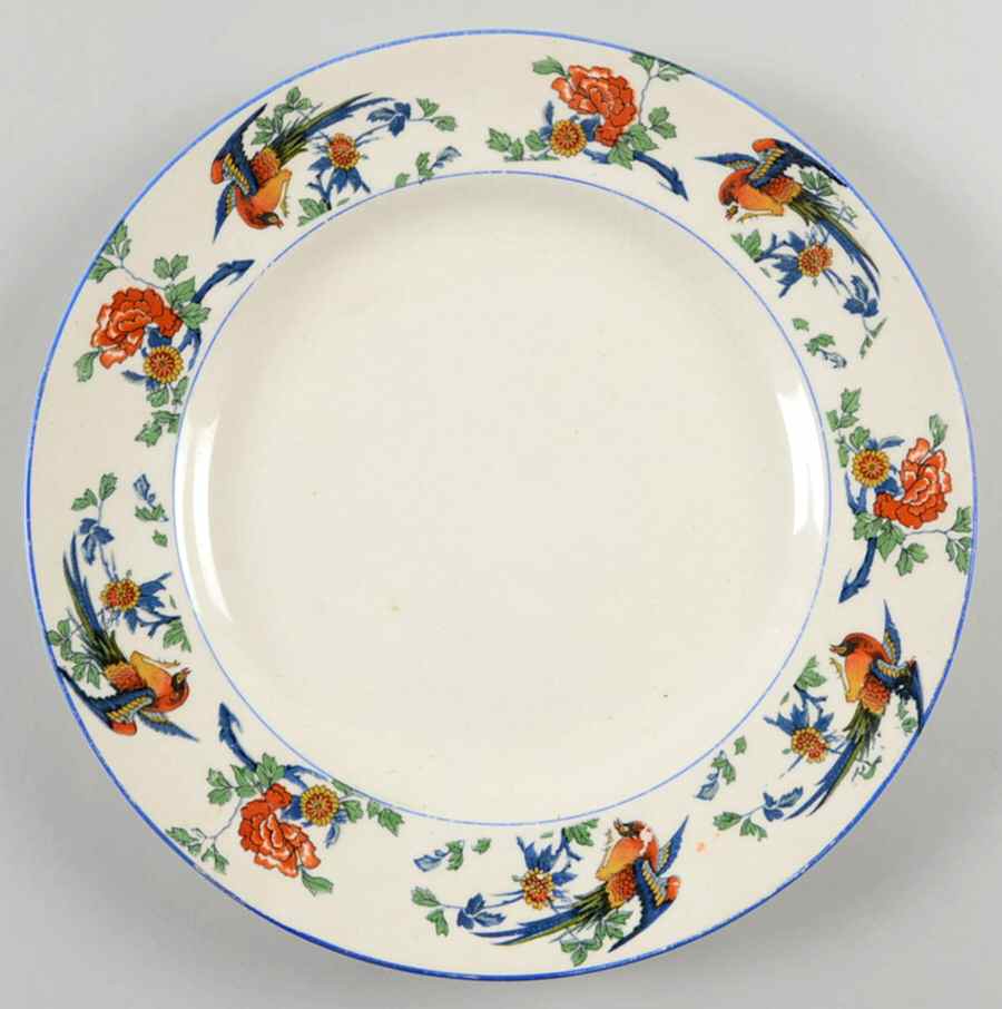 Golden Pheasant Dinner Plate by George Jones & Sons-1