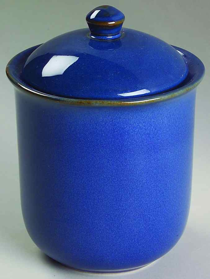 Variations Cobalt Blue Small Canister & Lid by JCPenney-1