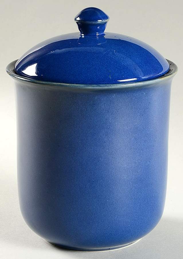 Variations Cobalt Blue Large Canister & Lid by JCPenney-1