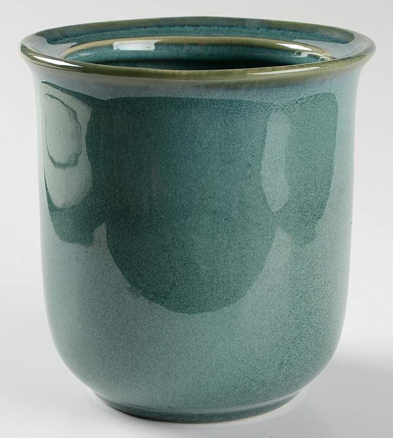 Variations Sage Stone (Green) Small Canister No Lid by JCPenney-1