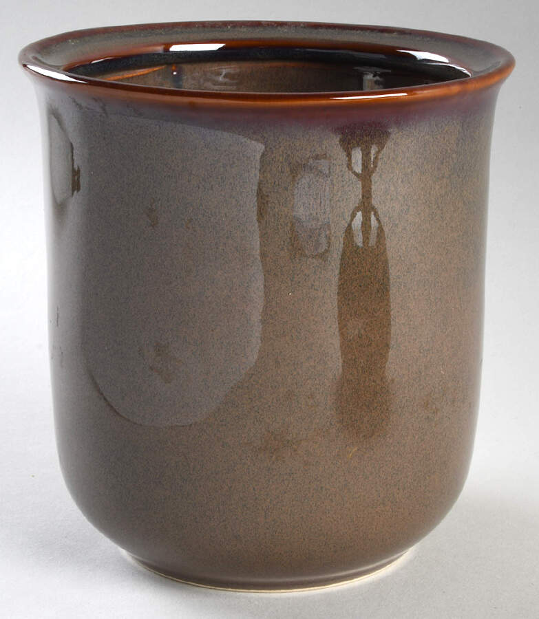 Variations Granite Brown Large Canister No Lid by JCPenney-1