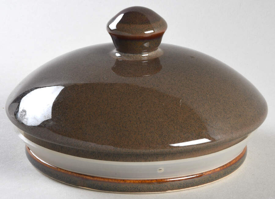 Variations Granite Brown Lid for Large Canister by JCPenney-1