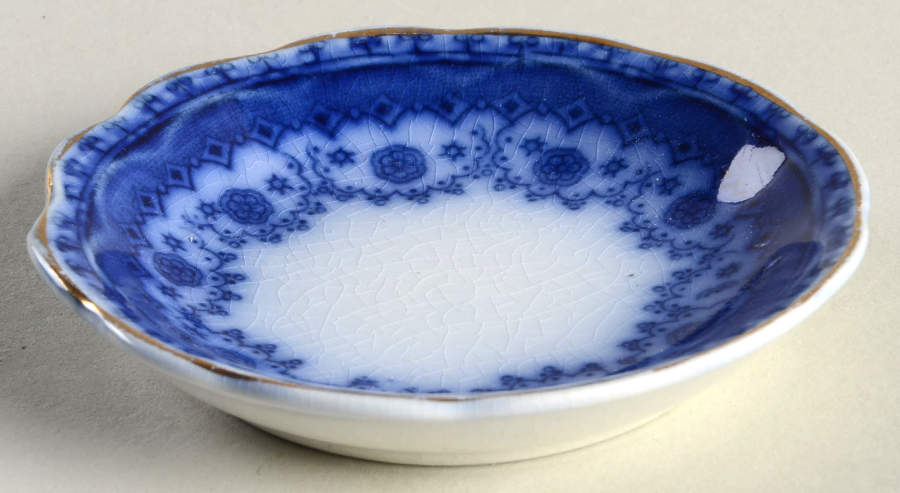 Dorothy Flow Blue Butter Pat by Johnson Brothers-1