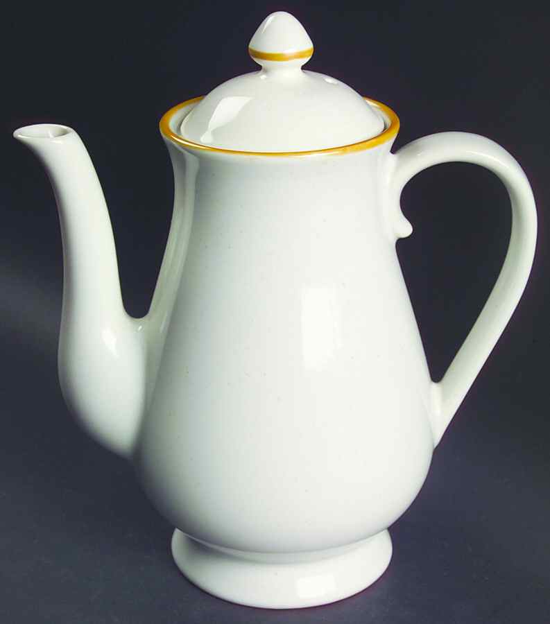 Strawberries N Cream (Coupe Quarter Inch Rim) Coffee Pot & Lid by Japan-1