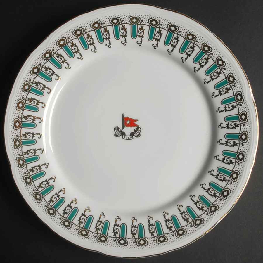 Titanic (Reproduction) Dinner Plate by J Peterman-1
