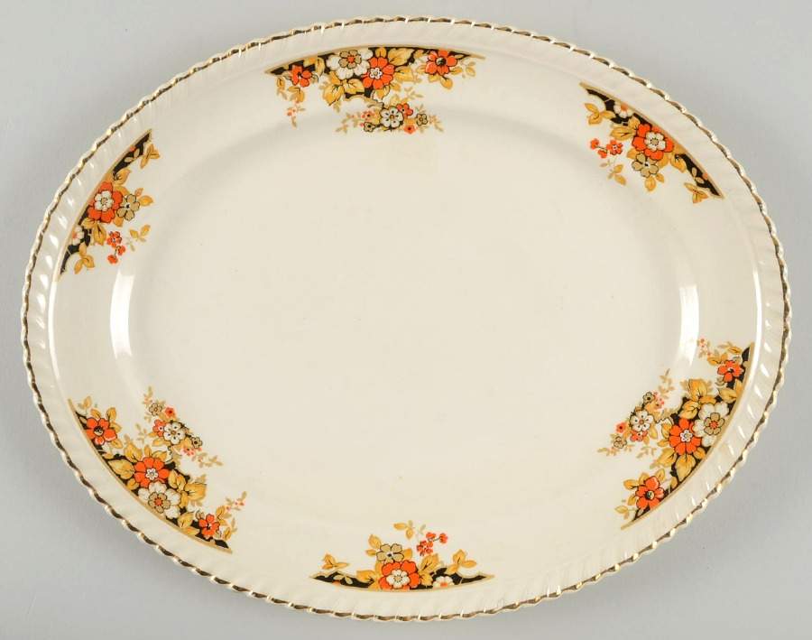 JB420 14" Oval Serving Platter by Johnson Brothers-1