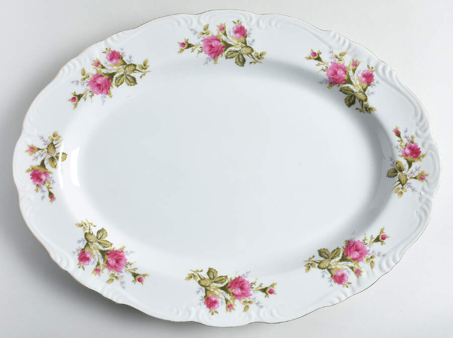 JAP135 16" Oval Serving Platter by Japan-1