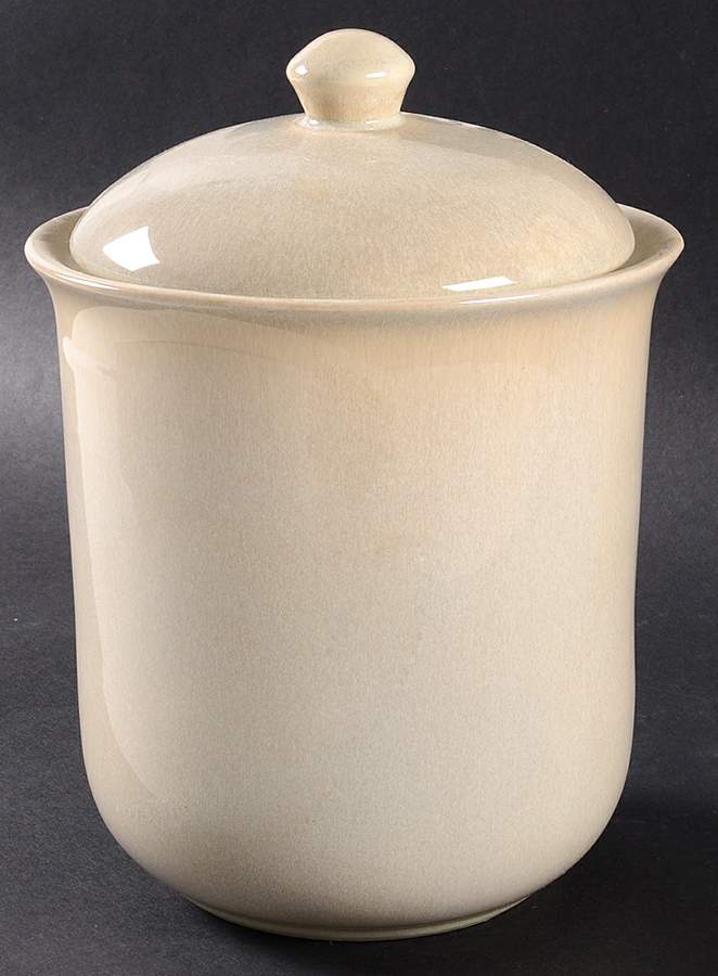 Variations Ivory Medium Canister & Lid by JCPenney-1