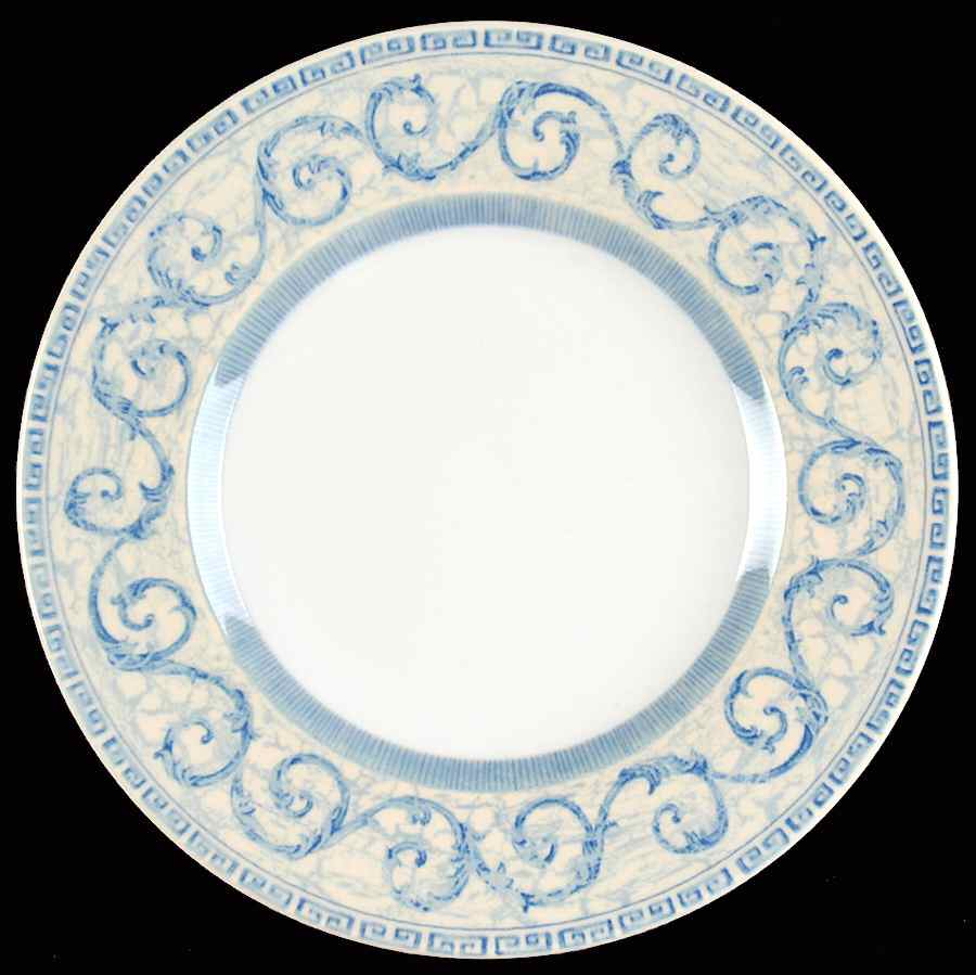 Acanthus Blue Bread & Butter Plate by Johnson Brothers-1