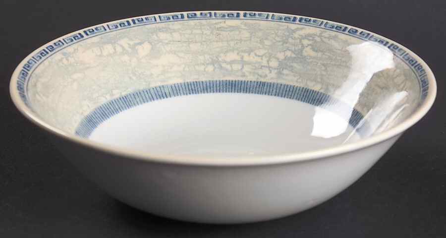 Acanthus Blue Coupe Cereal Bowl by Johnson Brothers-1