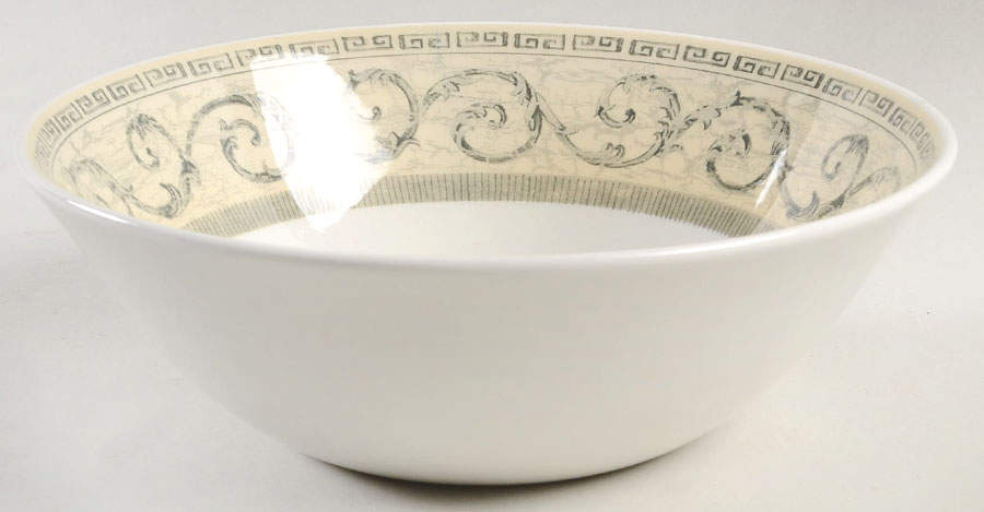 Acanthus Cream 8" Round Vegetable Bowl by Johnson Brothers-1