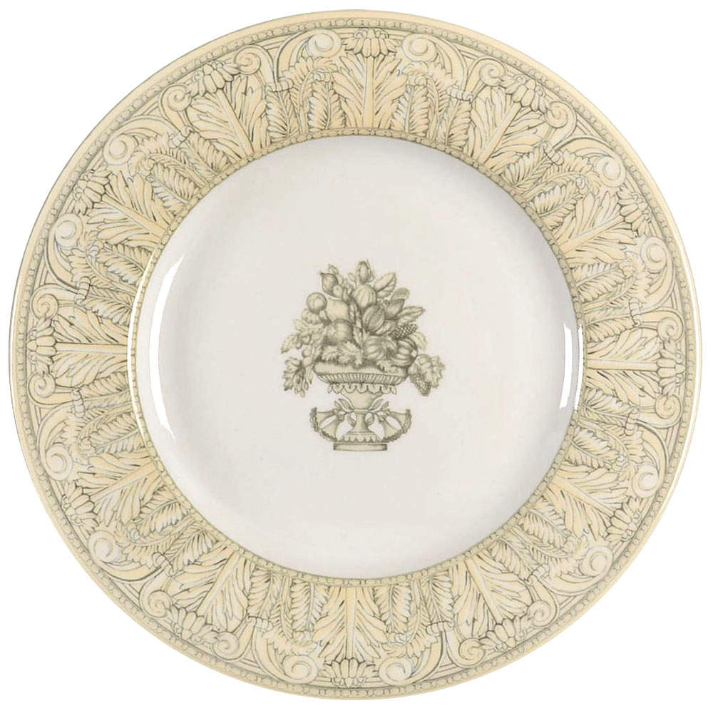 Acanthus Cream Accent Luncheon Plate by Johnson Brothers-1