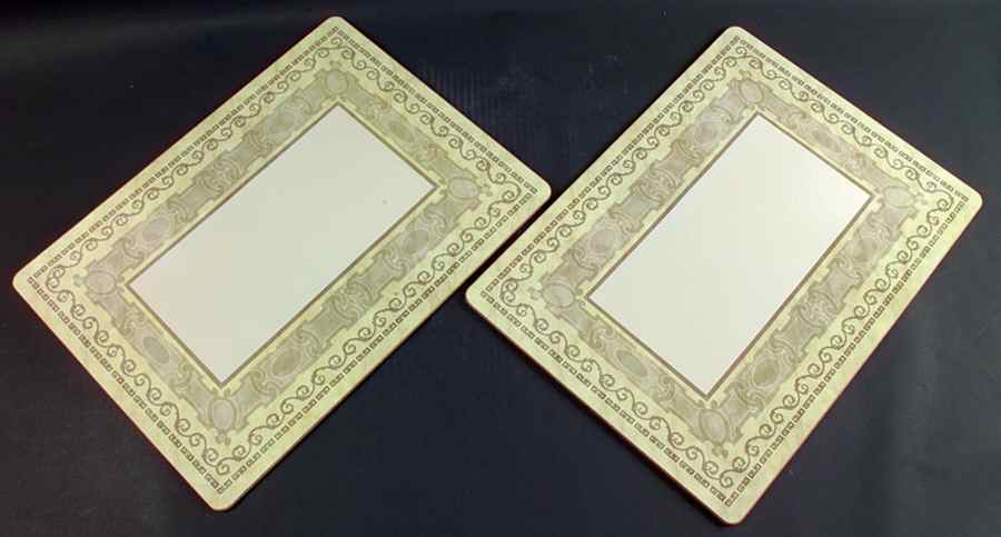 Acanthus Cream (Set of 2) Placemat Set by Johnson Brothers-1